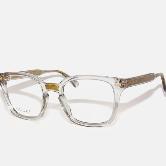 Gucci Transparent Gray Eyeglasses Unisex GG0184O - Picture 6 of 6